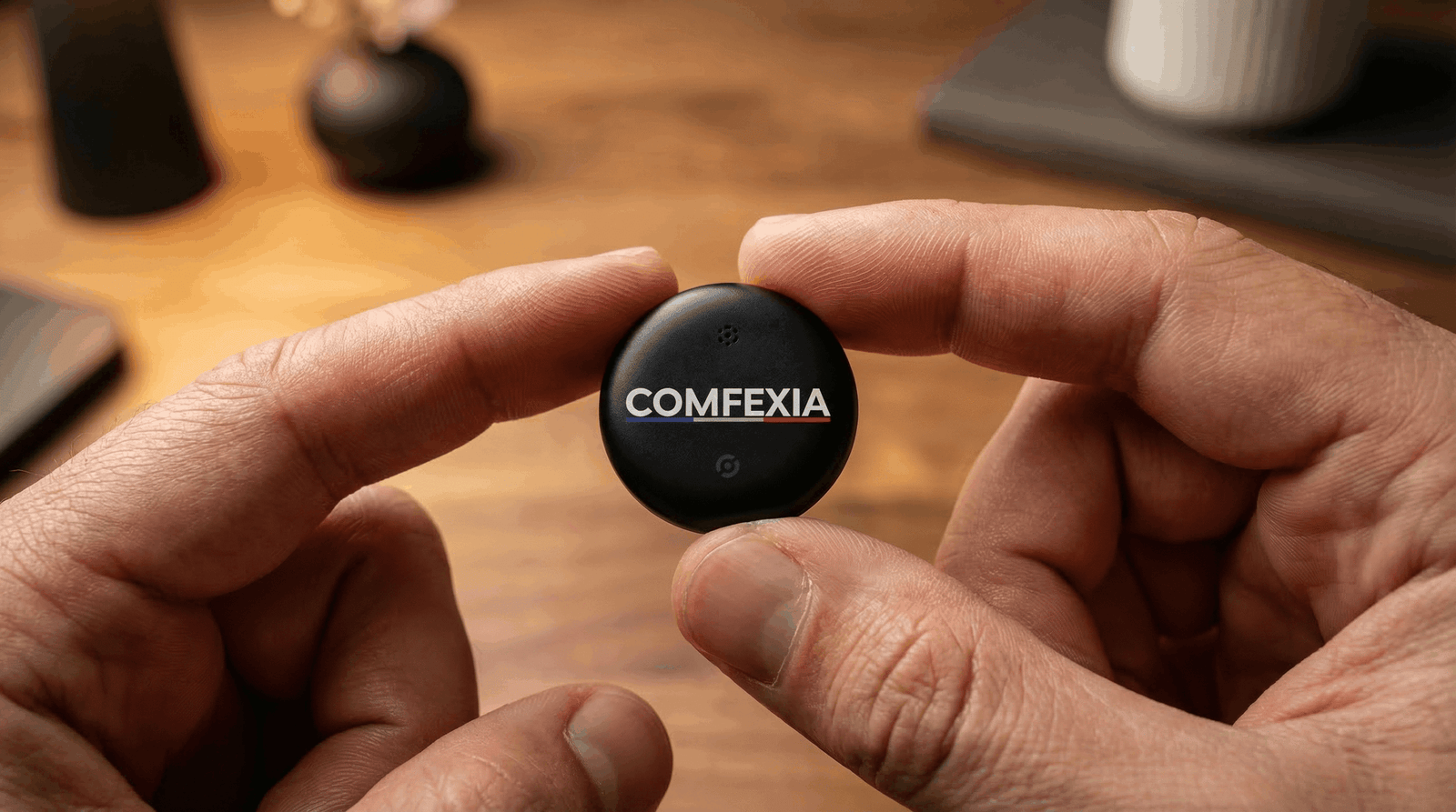 Comfexia GPS Tracker closeup