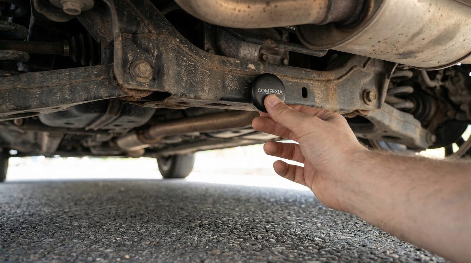 Comfexia fixe sous vehicule