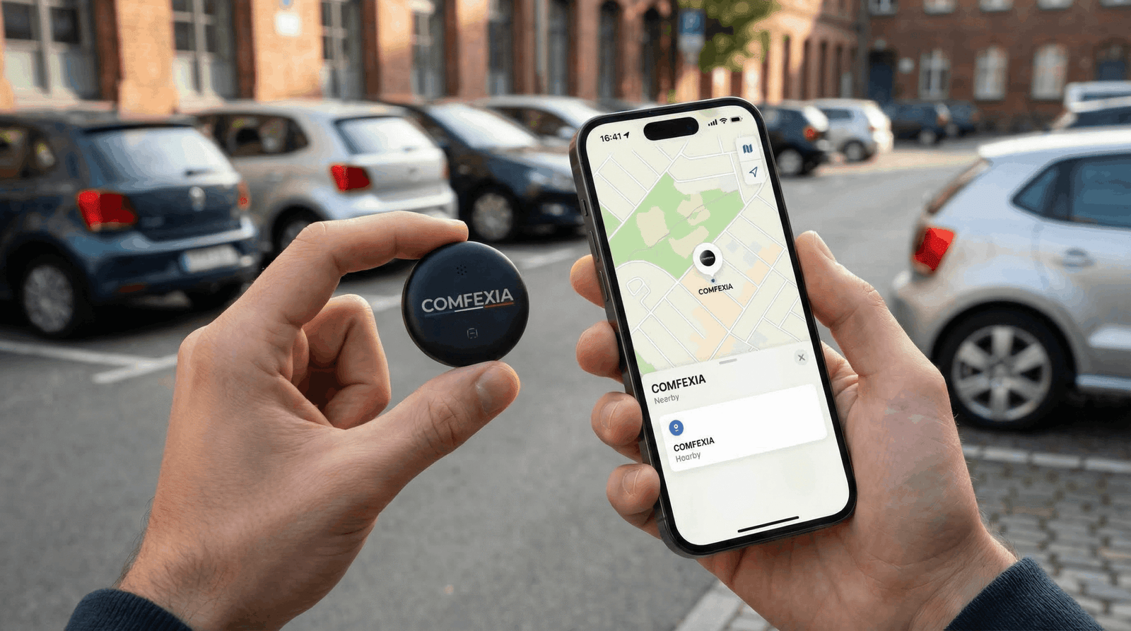 Application Comfexia - localisation en temps reel